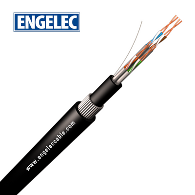 Outdoor SWA Armoured Shielded U/FTP Cat 6 Lan Cable 