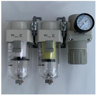 SMC type AC20C-40C-B pneumatic double filter regulator