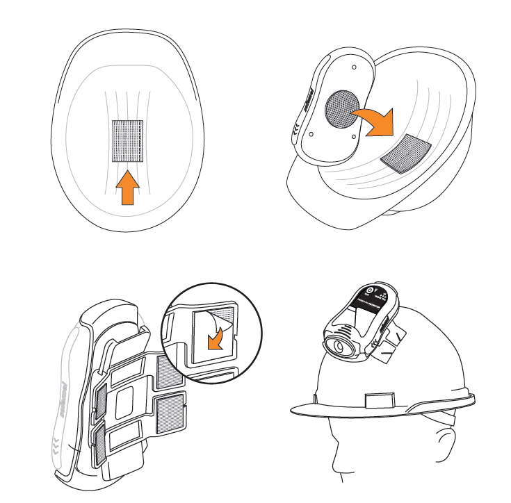 Helmet voltage detector 03 Helmet voltage detector 03