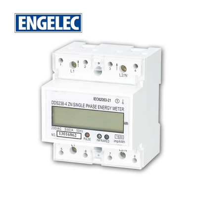 EEDDS238-4 ZN Multi-function Din-rail Energy Meter with RS485 Communication 4P