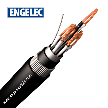 BS5308 Cable Part 2 Type 2 PVC-OS-SWA-PVC Collectively Screened (Overall Screened) Armoured Instrument Cables