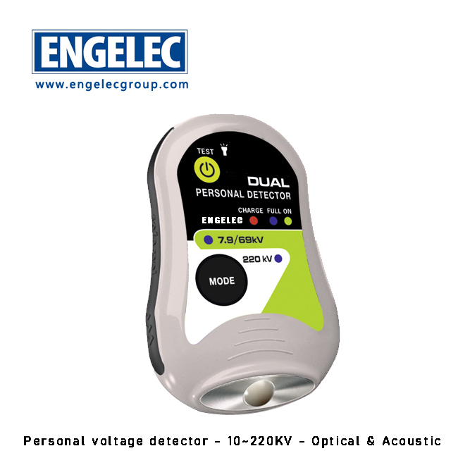 Helmet Optical & Acoustic Personal Voltage Detector- Medium voltage 10~220kV
