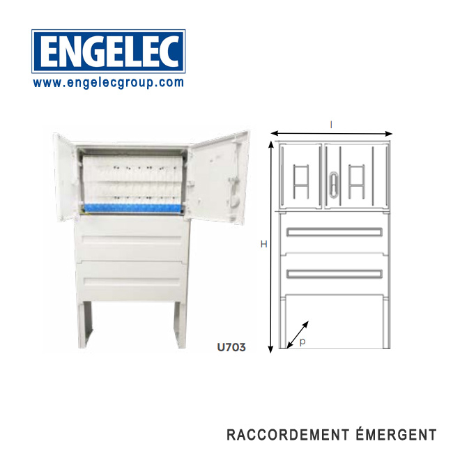 Coffret REMIC équipé