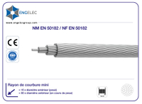 ASTER CÂBLE NU ALLIAGE D'ALUMINIUM (AAAC)