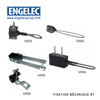 Accessoires de ligne basse tension, Pince d'ancrage et suspension