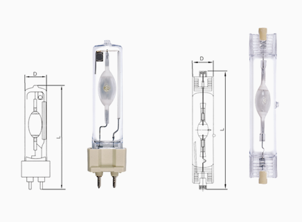 Double Ended & G12 Lamp