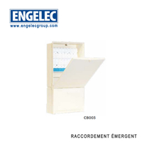 Coffret rigide avec ouverture panneau amovible