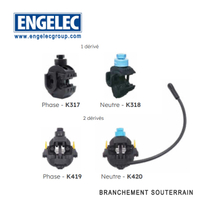 Connecteur unipolaire de branchement