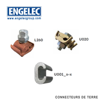 Connecteurs de terre, c à griffes