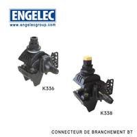 Connecteur de branchement à perforation d'isolant avec Prise Test