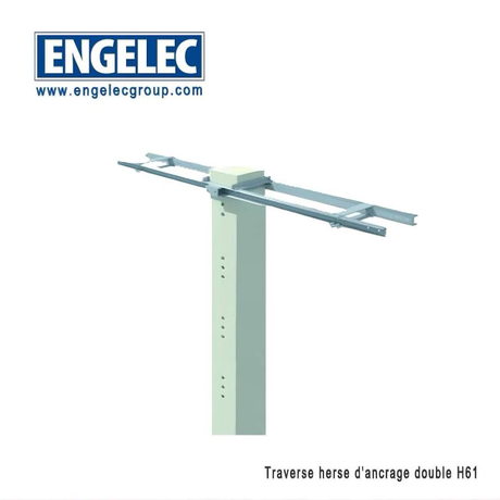 Traverse herse d'ancrage double H61