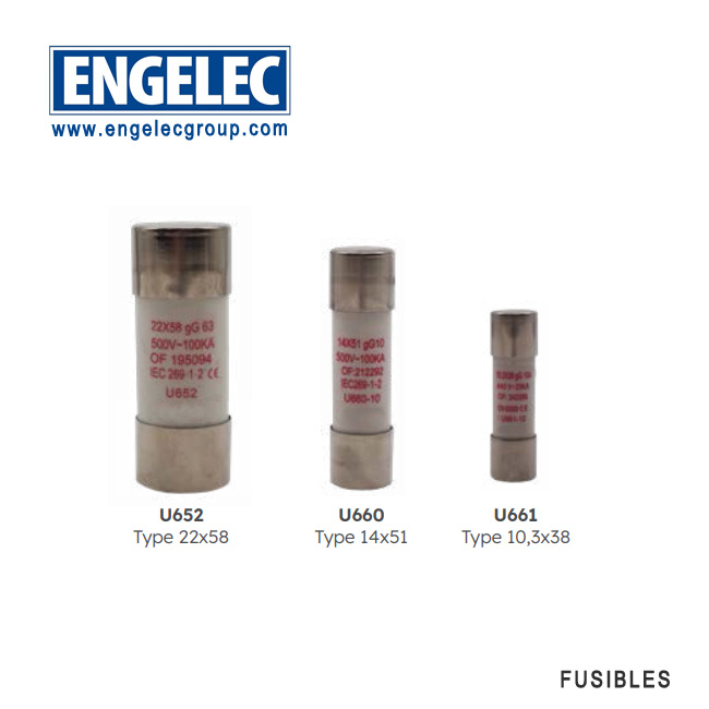 FUSIBLES Cartouche fusible gG 