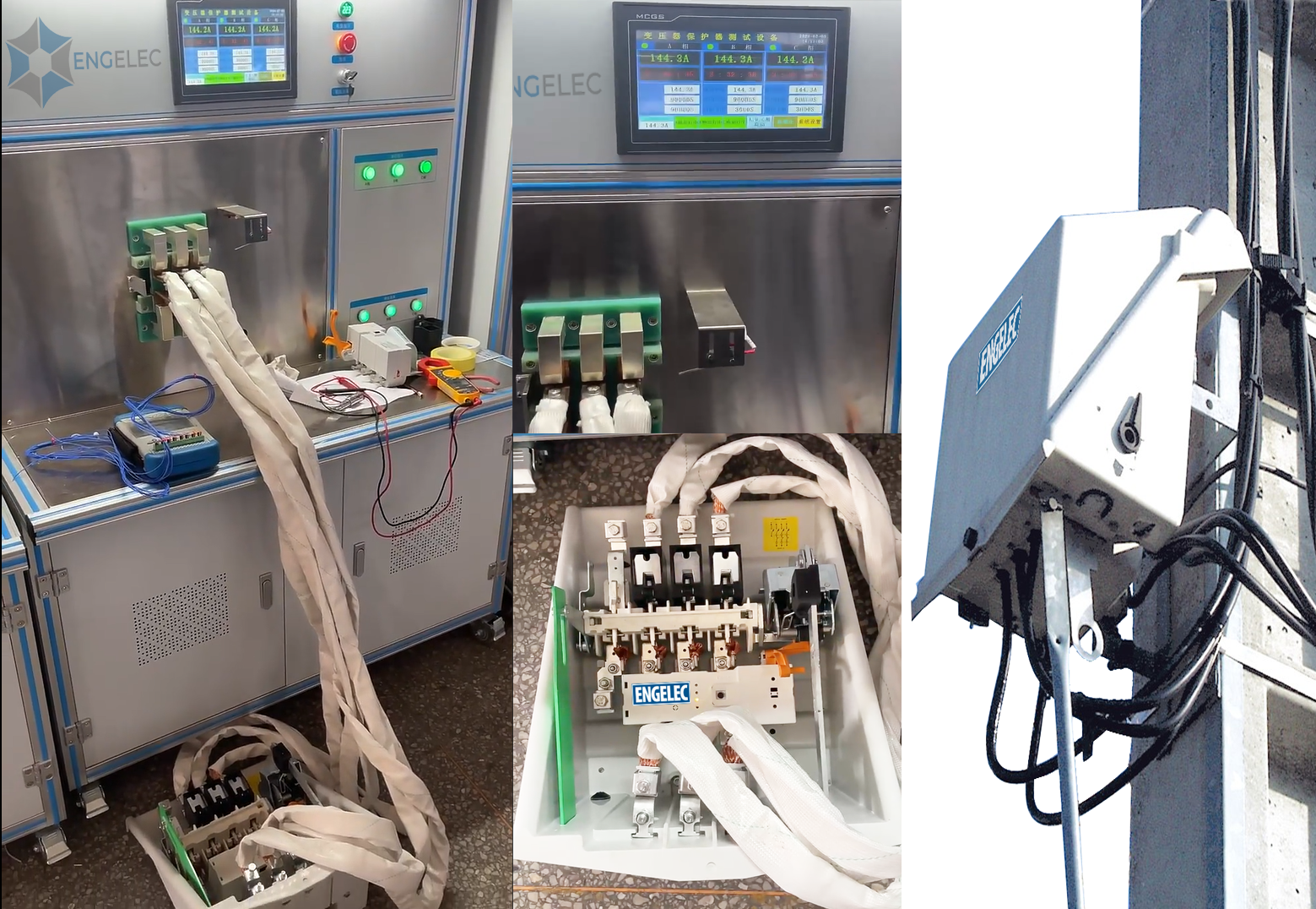 Engelec Coffret disjoncteur poteau D265T pour transformateur 160kVA -8